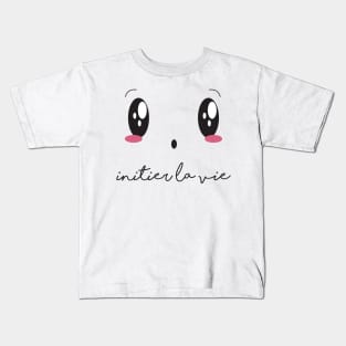 "Croquer la vie" collection | initier la vie Kids T-Shirt